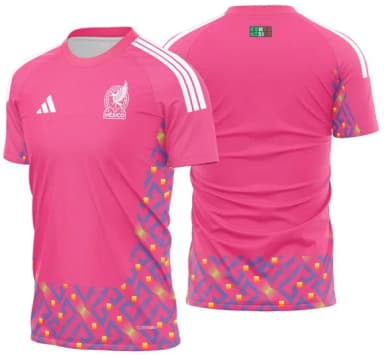 Arte Vetor Camisa Mexico Goleiro I 2026