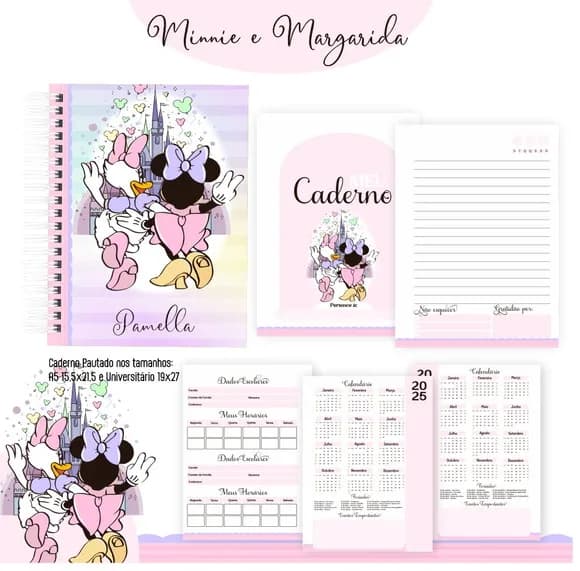 Caderno ou Agenda Personalizada