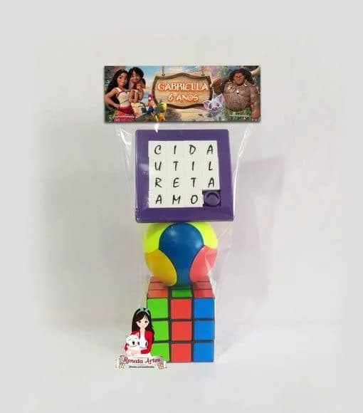 Kit Desafio Personalizado Moana 2