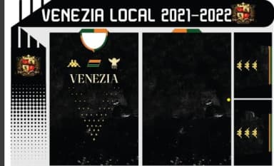 Vetor Da Camisa Venezia Local 2021-2022