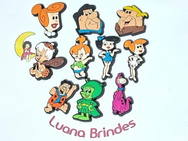 Aplique os Flintstones Emborrachado Pacote com 10 Unidades