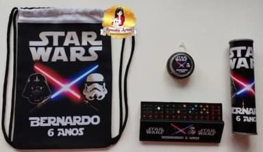 Kit Jogos na Mochila Star Wars 2