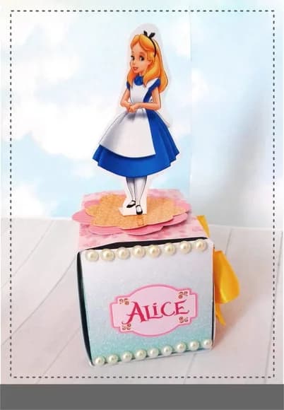 Kit 60 Lembrancinhas - Alice
