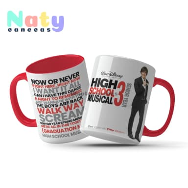 Caneca Personalizada Trilha Sonora High School Musical 3