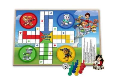 Jogo de Ludo Personalizado Patrulha Canina