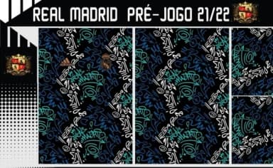 Vetor Da Camisa Real Madrid Prejogo 2022