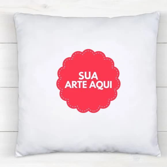 Almofada Personalizada 35x35cm com Enchimento