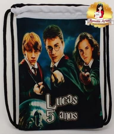 Mochila de Tecido Harry Potter