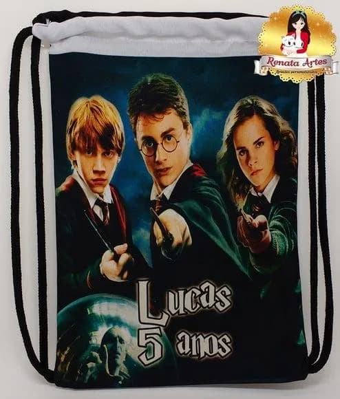 Mochila de Tecido Harry Potter