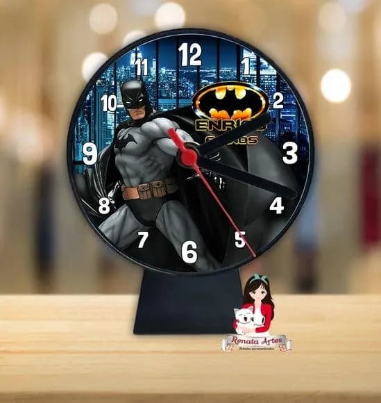 Relógio de Mesa Batman
