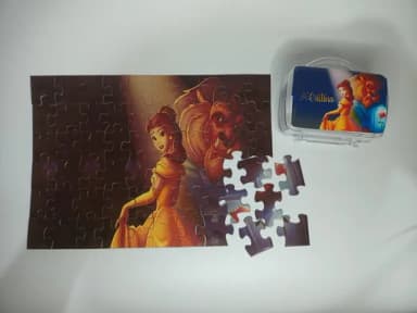 Quebra - Cabeça com Maleta Acrílica