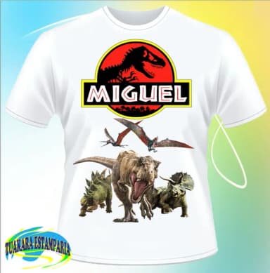 Camiseta Dinossauro Jurassic Park 01