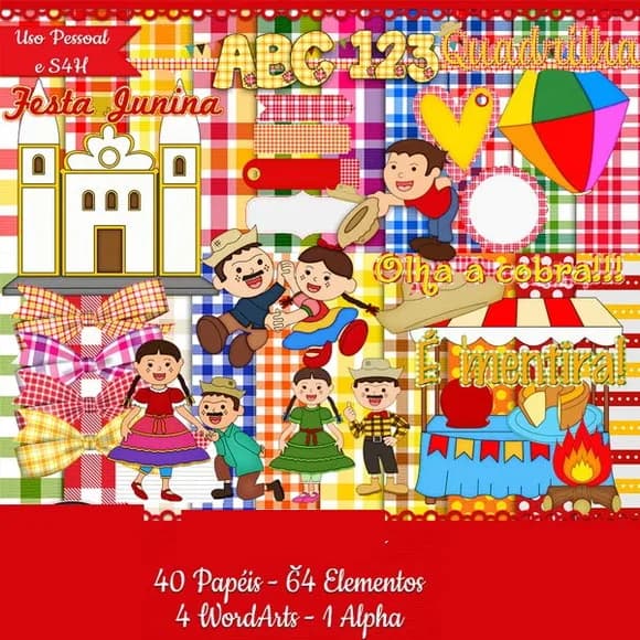 Kit Digital Festa Junina *01