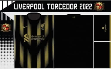 Vetores Camisa Liverpool Torcedor 2022