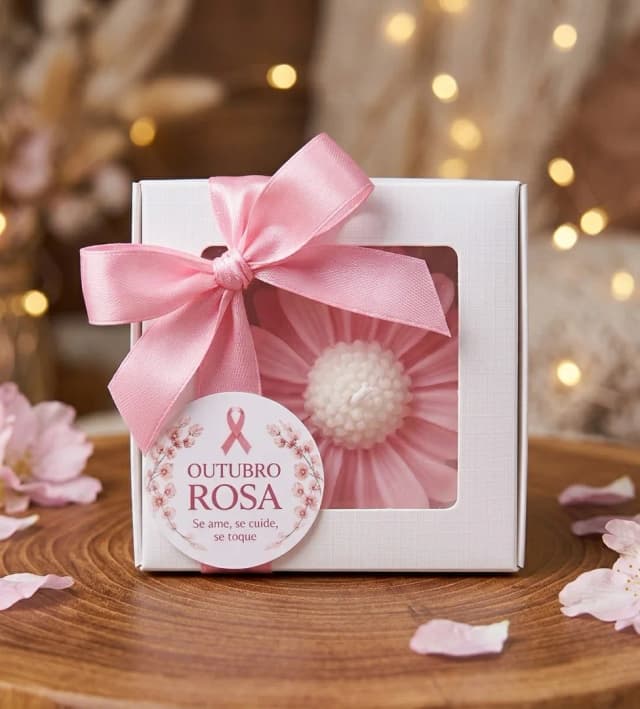 Vela Margarida Outubro Rosa