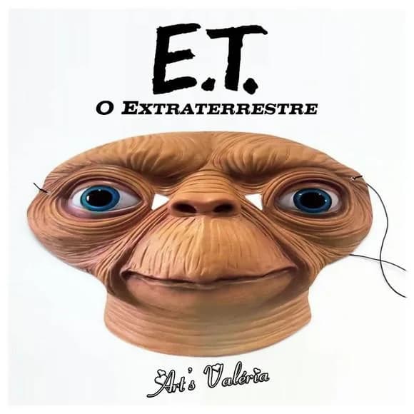 Máscara E. T. o Extraterrestre - Filme de 1982