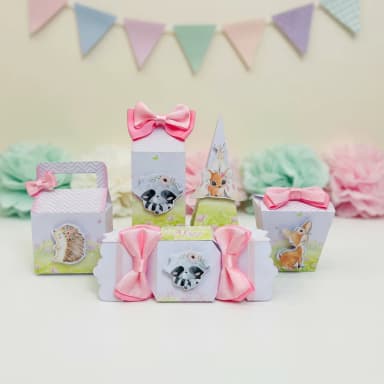 Kit 60 Lembrancinhas bosque Encantado Menina