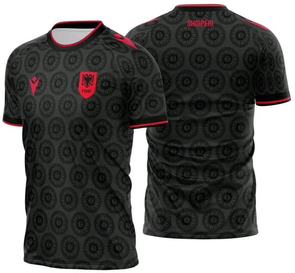 Arte Vetor Camisa Albania Third 2026