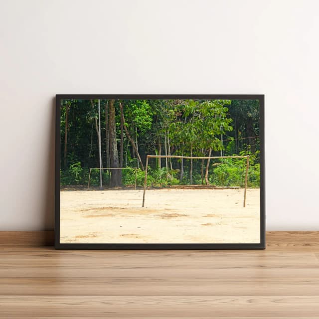 Quadro Campo De Futebol Em Floresta 42
