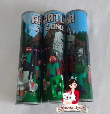 Pega Varetas Personalizado Minecraft
