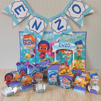 Arquivo De Corte Bubble Guppies 02