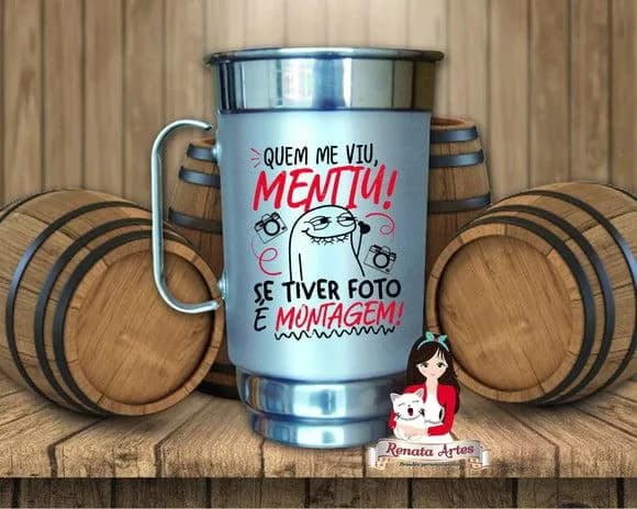 Caneca de Chopp Personalizada Carnaval 2 500 ml