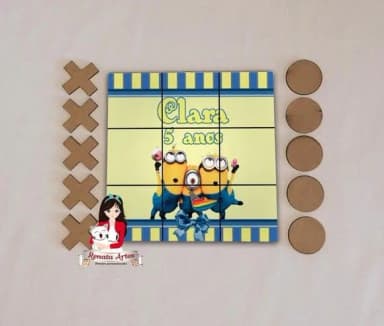Jogo da Velha Personalizado Minions