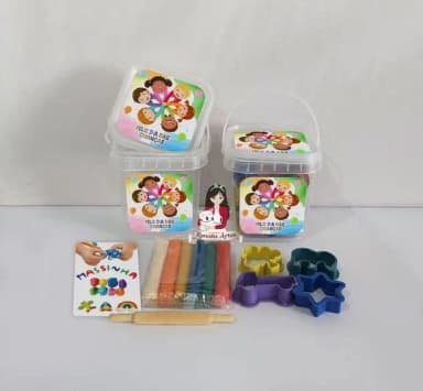 Kit Massinha no Baldinho Personalizado Dia das Crianças 2025