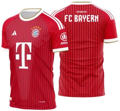 Arte Vetor Camisa Bayern München Home 2026-2027