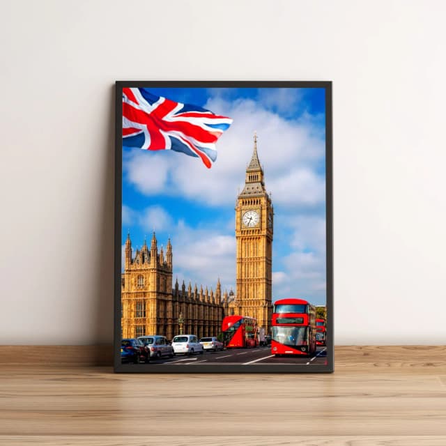 Quadro Cidade De Londres 84