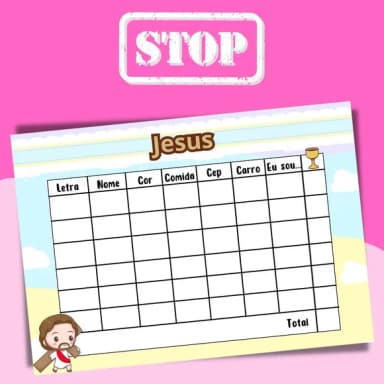 Jogo do Stop ( Conhecido Como Adedanha)