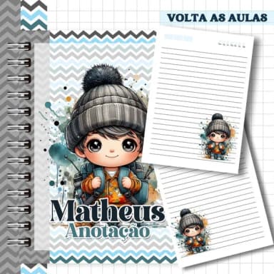 Caderno ou Agenda Personalizada