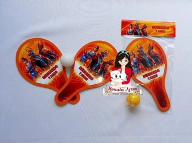 Raquetes de Ping Pong Personalizadas Tema Fortnite 2