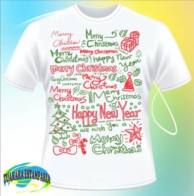 Camiseta Merry Christmas - Feliz Natal