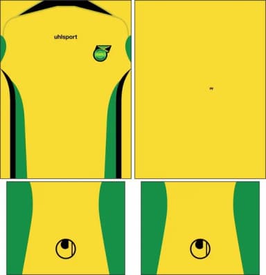 Arte Vetor Camisa Jamaica Local 2006