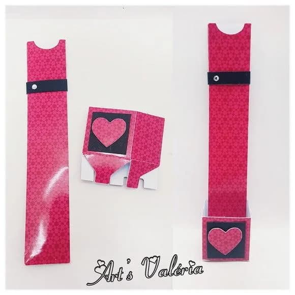Caixa para Kit Esmalte, Lixa e Palito