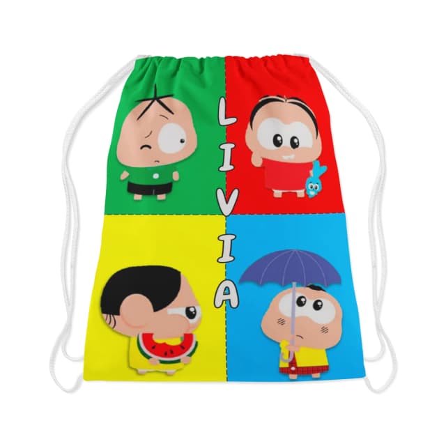 Mochilinha personalizada Monica Toy