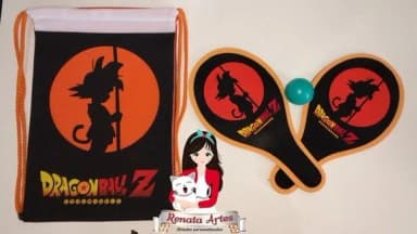 Mochila Ping Pong Tema Dragon Ball Z