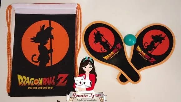 Mochila Ping Pong Tema Dragon Ball Z