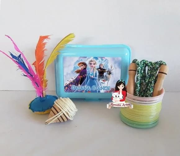 Maleta Baú Boa Infância Personalizado Frozen 2