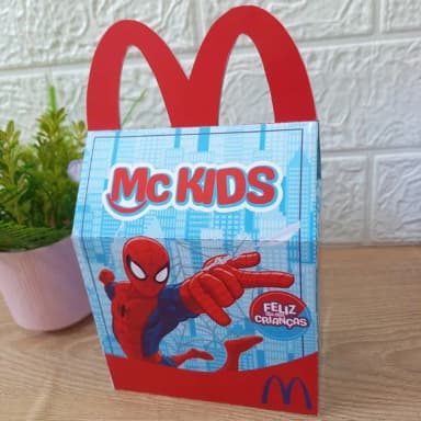 Caixa Mc Lanche - Qualquer Tema