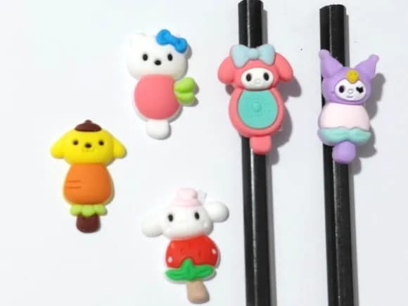 Lápis C/ponteira Turma da Hello Kitty Pacote com 10 Unidades