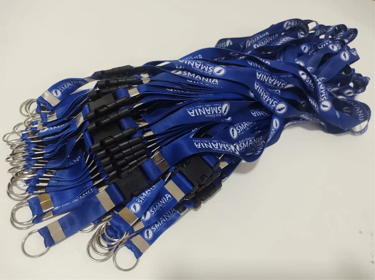 Cordões para Crachá Personalizado Premium(crachá,credencial)