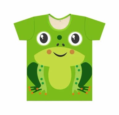 Camiseta Infantil Sapo