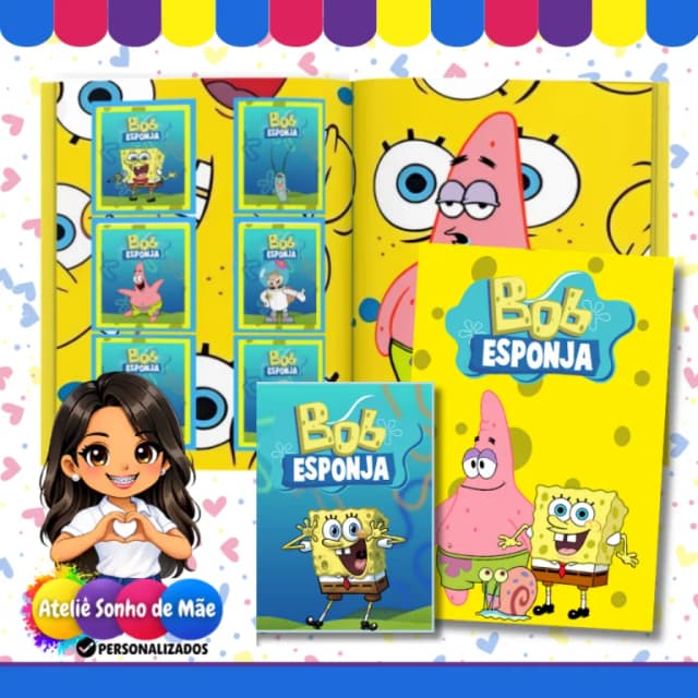 Album de Figurinhas Personalizados