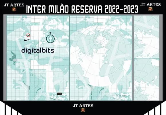 Vetores Camisa De Inter Milão 2022-2023