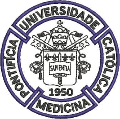 Matriz de Bordado Símbolo Puc Medicina