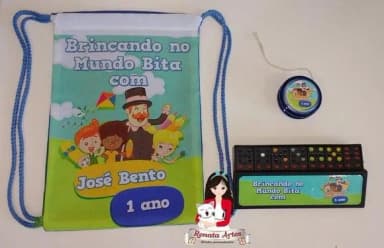 Mini Kit Jogos na Mochila Mundo Bita