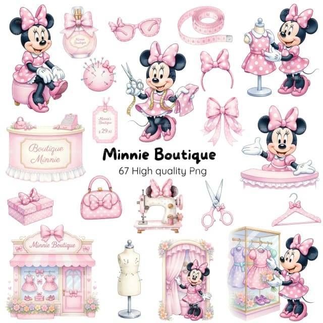 KIT DIGITAL MINNIE 22