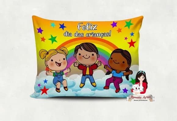 Almofada Personalizada Dia das Crianças 2024